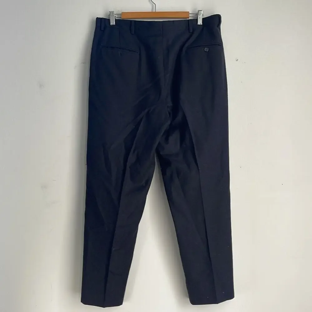 Austin Reed Super 100’s wool pleated dress trouser pants